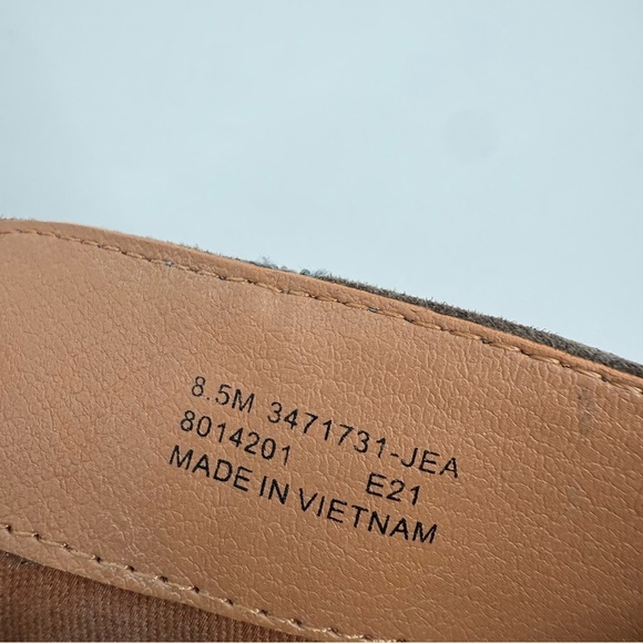 Frye Judith Western Seam Nubuck Leather Heeled Booties in Grey Womens Size 8.5 - Picture 7 of 9